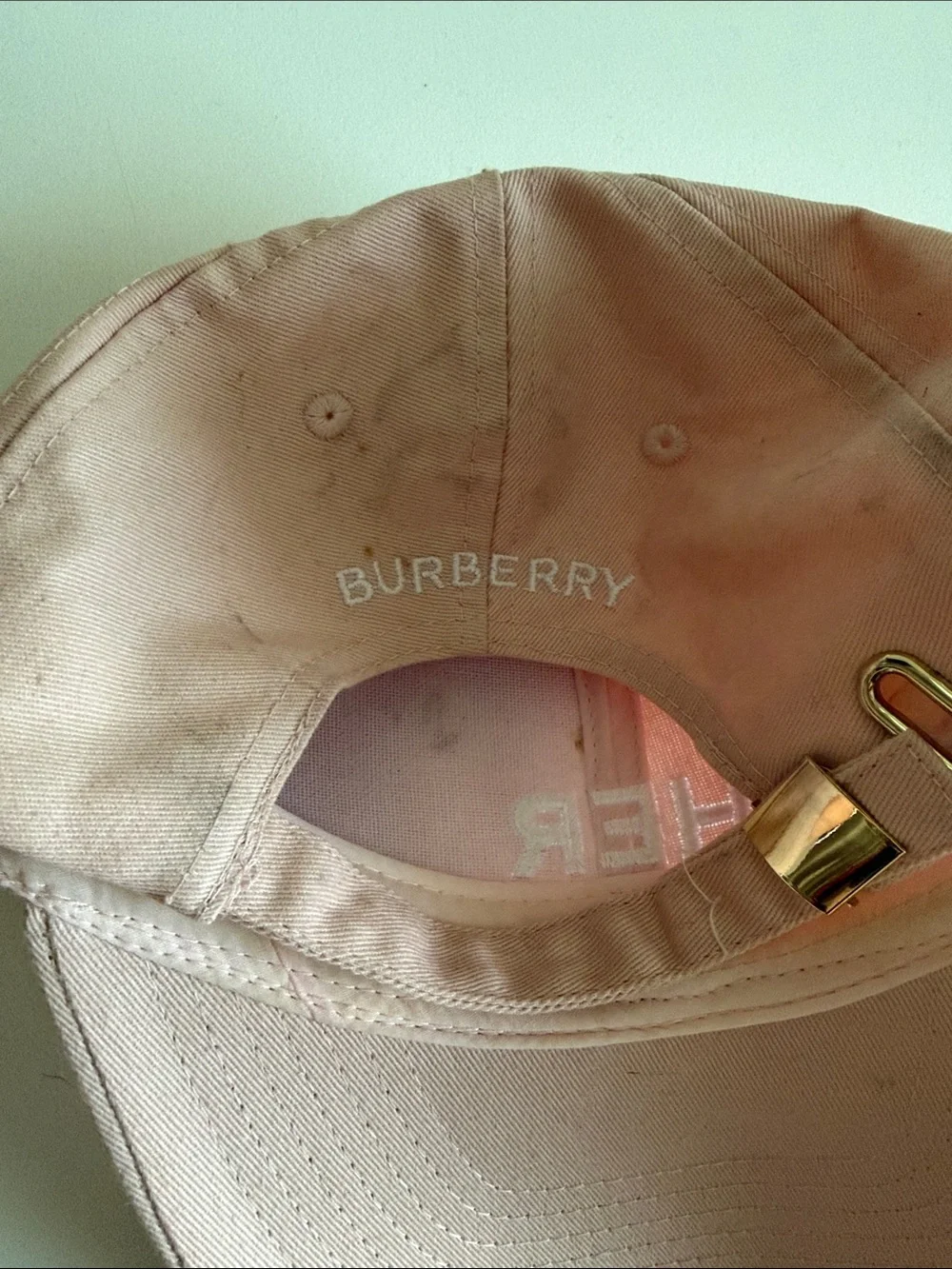 Burberry baseball cap